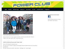 Tablet Screenshot of powerclub.nu